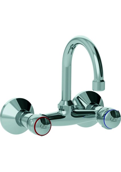 Döner Borulu Lavabo Bataryası Rios DLB30