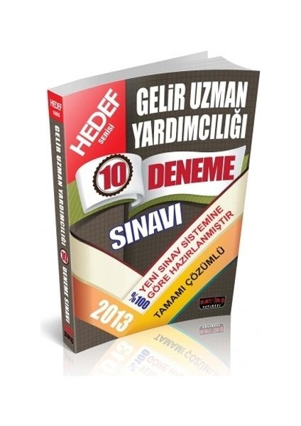 Gelir Uzmanlığı ve Yardımcılığı Sınavı 10 Deneme Savaş Yayınevi