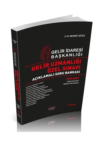 Gib Gelir Uzmanlığı Özel Sınavı Soru Bankası Savaş Yayınları 2022