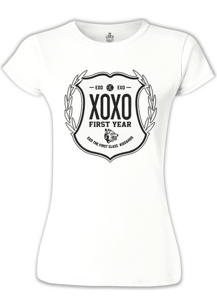 LordT-Shirt Exo - First Year Beyaz Bayan Tshirt