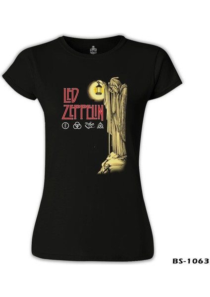 LordT-Shirt LED Zeppelin - Stairway To Heaven Siyah Bayan Tshirt fiyatları