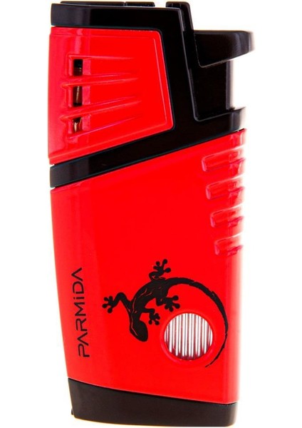 2 Torch Kırmızı Desenli Puro Çakmağı