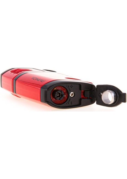 2 Torch Kırmızı Desenli Puro Çakmağı modelleri