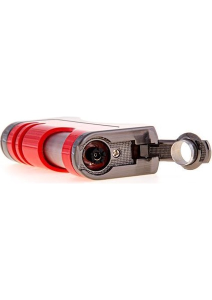 Tek Torch Kırmızı Puro Çakmağı