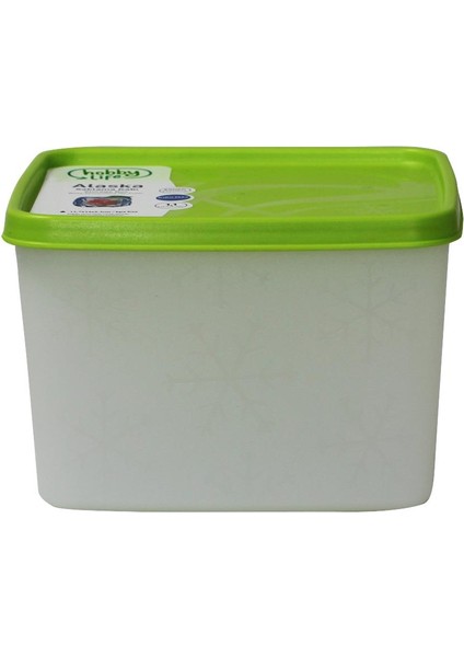 Alaska Nofrost Saklama Kabı 1,1 Litre Yeşil