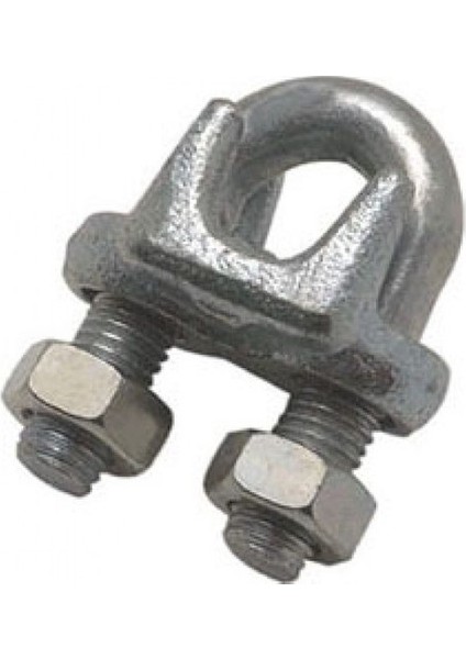 12 mm A Tipi Çelik Halat Klemensi 10 Adet