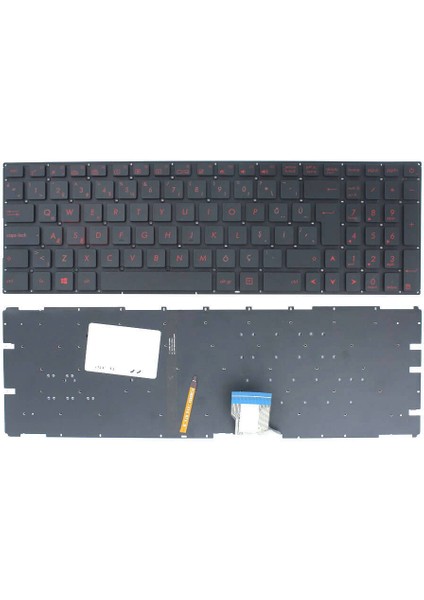 Asus GL702VM Notebook Klavye Tuş Takımı-Işıklı