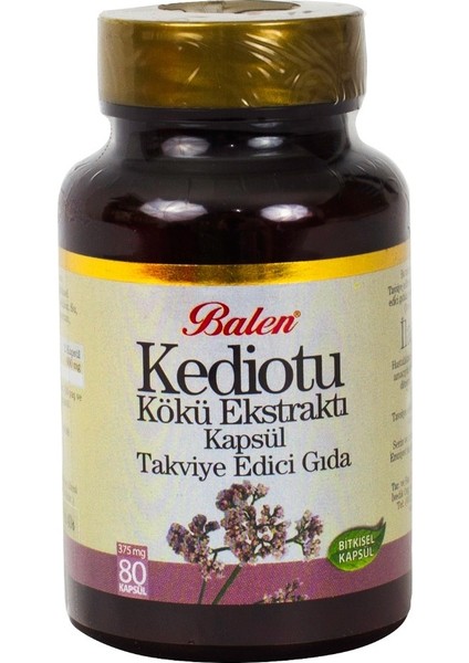 Nimet Baharat Kediotu Kökü Ekstraktı 375MG*60 Kapsül
