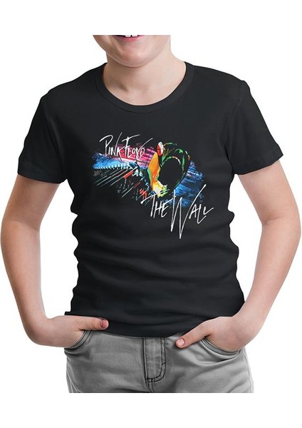 LordT-Shirt Pink Floyd - The Wall Siyah Çocuk Tshirt