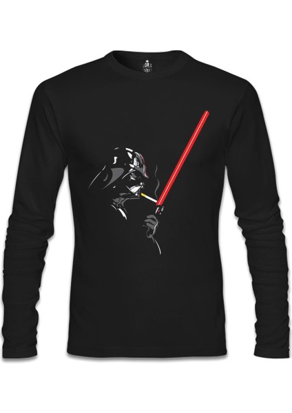 LordT-Shirt Star Wars - Lighter Siyah Erkek Sweatshirt