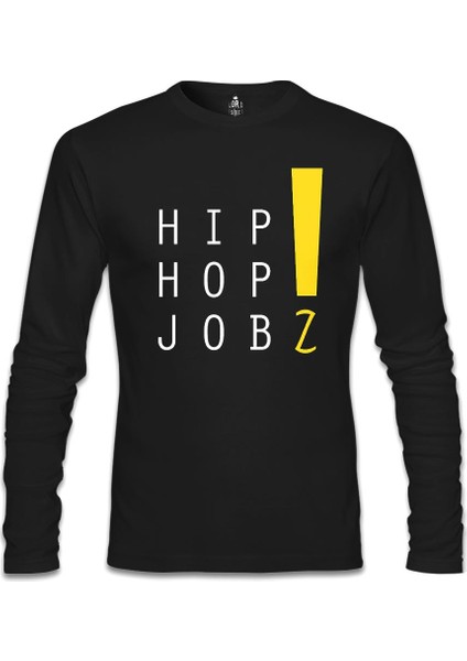 LordT-Shirt Hip Hop Jobz Siyah Erkek Sweatshirt