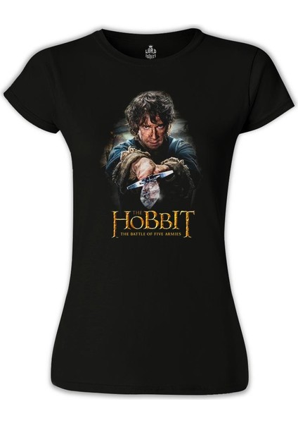 LordT-Shirt Hobbit - The Battle Of Five Armies Siyah Bayan Tshirt