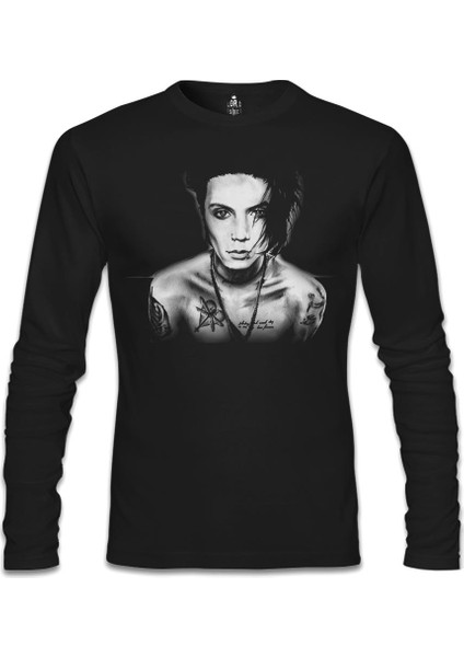 LordT-Shirt Black Veil Brides - Andy Siyah Erkek Sweatshirt
