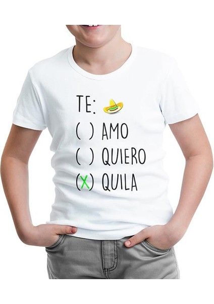 LordT-Shirt Te Quila Beyaz Çocuk Tshirt
