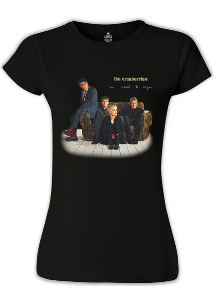 LordT-Shirt The Cranberries Siyah Bayan Tshirt