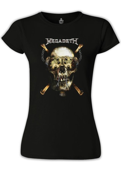 LordT-Shirt Megadeth - Vic 3 Siyah Bayan Tshirt