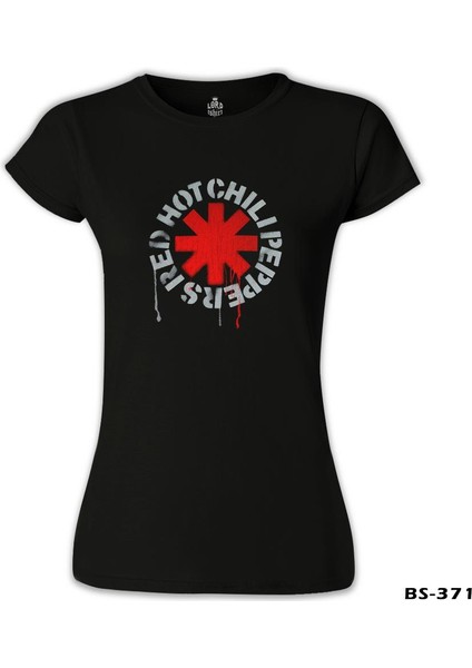 LordT-Shirt Red Hot Chili Peppers - Logo Siyah Bayan Tshirt fiyatları