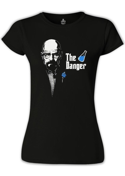 LordT-Shirt Breaking Bad - The Blue Danger Siyah Bayan Tshirt