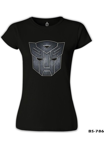 LordT-Shirt Transformers Logo 1 Siyah Bayan Tshirt