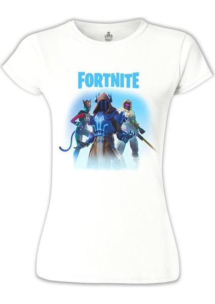 LordT-Shirt Fortnite - Ice King Beyaz Bayan Tshirt
