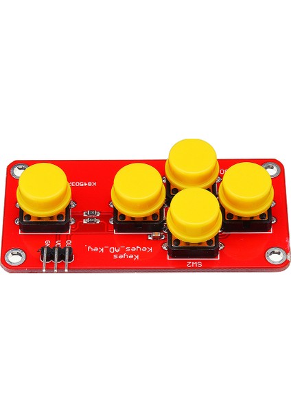 【global】 Ad Analog Klavye Modülü Elektronik Yapı Taşları Arduino Dıy Için 5 Tuş (Yurt Dışından)