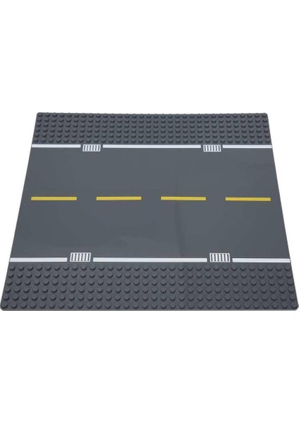 Çocuklar Eğitici Oyuncak Şehir Sokak Yapı Taşı Modeli Yol Plakası (Yurt Dışından)