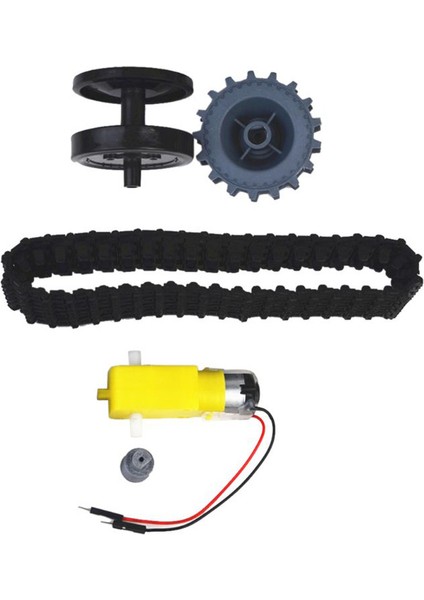 Haoen Akıllı Tank Parça Konveyör Bant Tt Motor Tahrik Tekerlekleri Kitleri Dıy Aksesuarları (Yurt Dışından) fırsatları