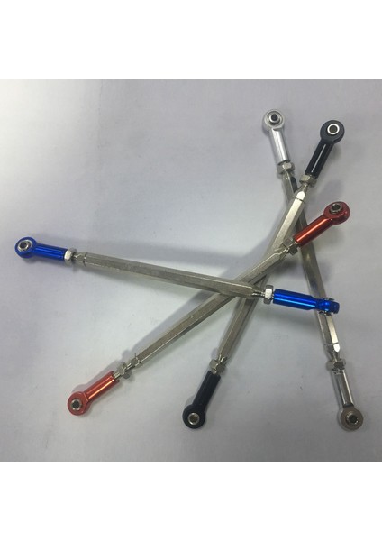 Rc Otomobil Parçaları Rgt 86100 1-10 Tırmanma Aracı Yükseltme Parçaları Kırmızı Için Metal Direksiyon Rot Kolu (Yurt Dışından) fiyatları