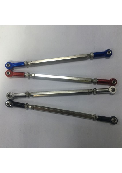 Rc Otomobil Parçaları Rgt 86100 1-10 Tırmanma Aracı Yükseltme Parçaları Kırmızı Için Metal Direksiyon Rot Kolu (Yurt Dışından) modelleri