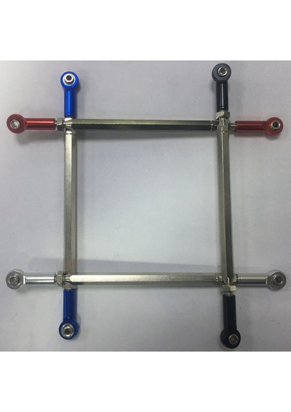 Rc Otomobil Parçaları Rgt 86100 1-10 Tırmanma Aracı Yükseltme Parçaları Kırmızı Için Metal Direksiyon Rot Kolu (Yurt Dışından) fırsatları
