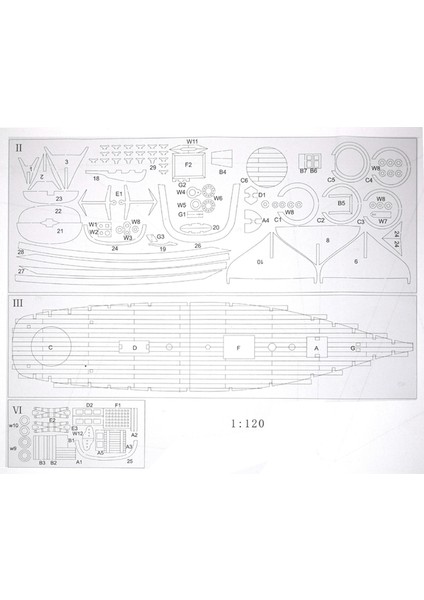 Guangdong Spirit 1: 120 Ahşap Montajlı Yelkenli Gemi Modeli Dıy Batı Klasik Yelkenli Gemi Montajlı Set Yelkenli Model (Yurt Dışından)