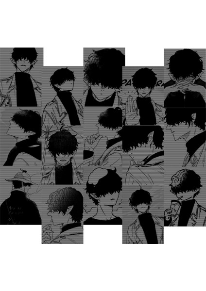 Mr Vıllıams Day Manga Poster Duvar Kağıdı Seti