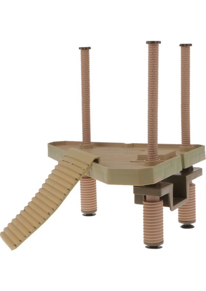 Sürüngen Vivarium Akvaryum Dekorasyon Kaplumbağa Yüzer Ada Platform Iskele M (Yurt Dışından)