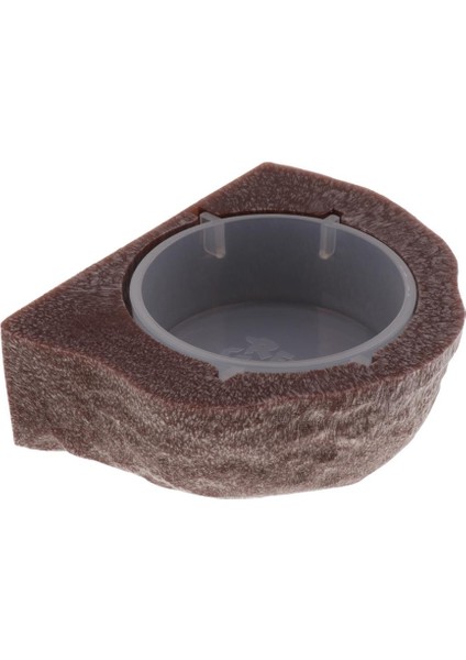 Sürüngen Besleyici Gıda Tutucu Kupası Gecko Doğal Kaya Bakışı Çıkıntısı -Magnetic Brown (Yurt Dışından) fiyatları