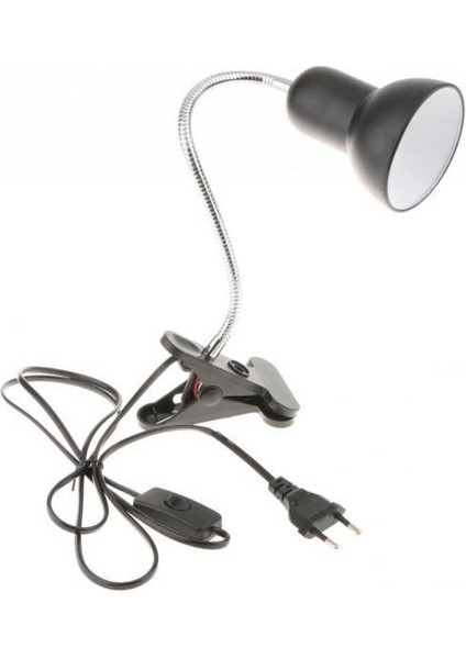 2xsable Sürüngen Lamba Tutucu Ampul Klip Masa Lambası Tutucu Ab Tak Siyah (Yurt Dışından)