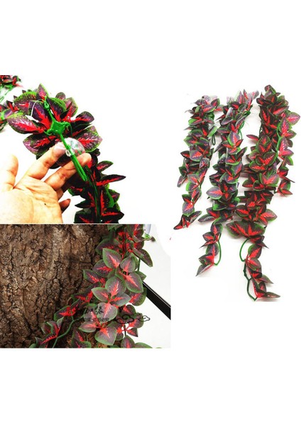 Sürüngenler Asma Orman Tırmanıcı Asma Sürüngen Teraryum Kafes Süsleme 30 cm Tip 1 - 30 cm (Yurt Dışından) modelleri