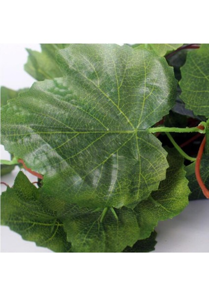 Sürüngen Vivarium Dekorasyon Akvaryum Süsleme Yapay Üzüm Ivy Vines (Yurt Dışından) indirimleri