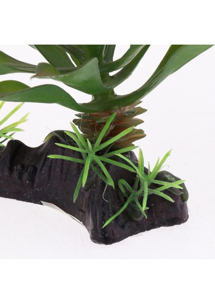 2 Adet Sürüngen Teraryum Bitki Habitat Gizleme Bitkiler Akvaryum Manzara Dekorasyon (Yurt Dışından) indirimleri