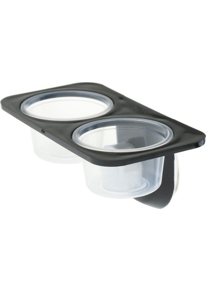 2x Çift ve Tek Sürüngen Besleme Çanak Gıda Su Kase Besleyici Tepsi W / Vantuz (Yurt Dışından) modelleri