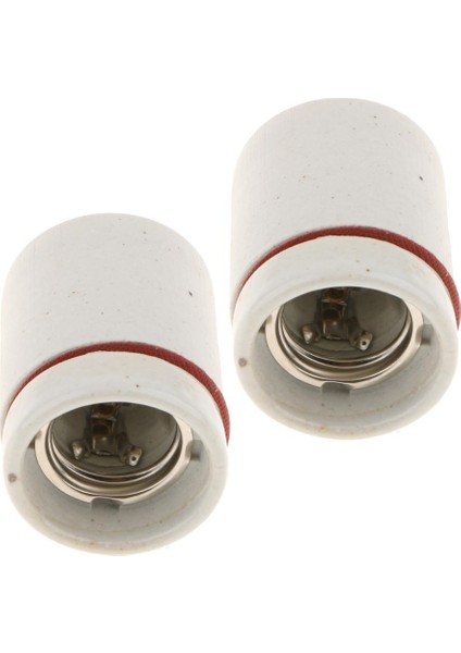 2 Adet E27 Isı Baskılama Lambası Tutucu Sürüngen Kızılötesi Isıtıcı Işık Soket Tabanı (Yurt Dışından)