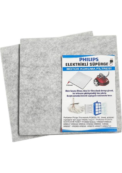 Philips Fc 9192 Performer Pro Uyumlu Kumanda + Boru + Hepa Filtre + Sünger indirimleri