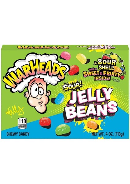 Sour Jelly Beans 113 G