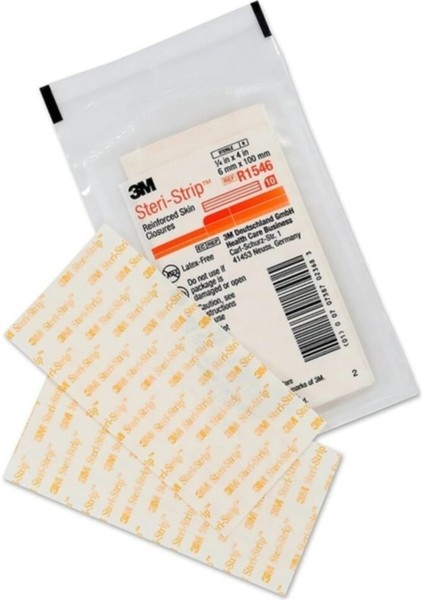 Steri-Strip Yara Dikiş Bandı 6 mm x 100 mm Turuncu 3 Paket 10'lu