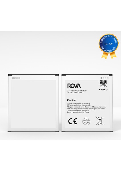 General Mobile Gm 8 Go Batarya 3500 Mah