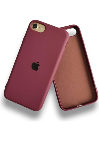 iPhone 2020 Se Uyumlu Lansman İçi Kadife Silikon Kılıf