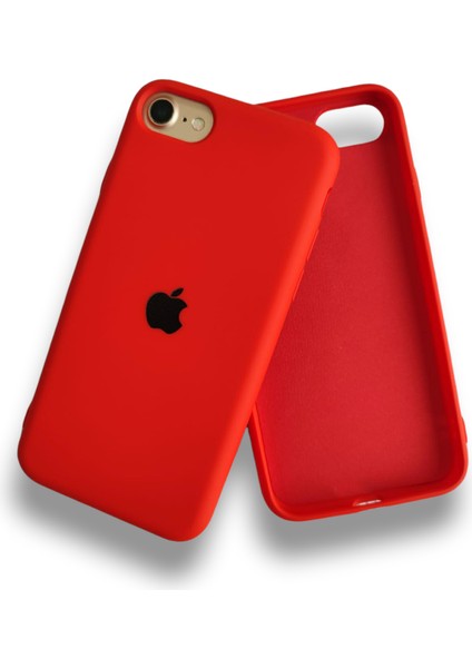 iPhone 2020 Se Uyumlu Lansman İçi Kadife Silikon Kılıf