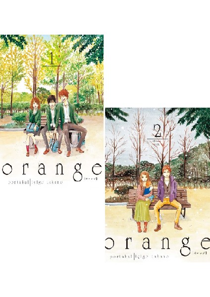 Orange 1-2. Ciltler Manga Seti - Içigo Takano