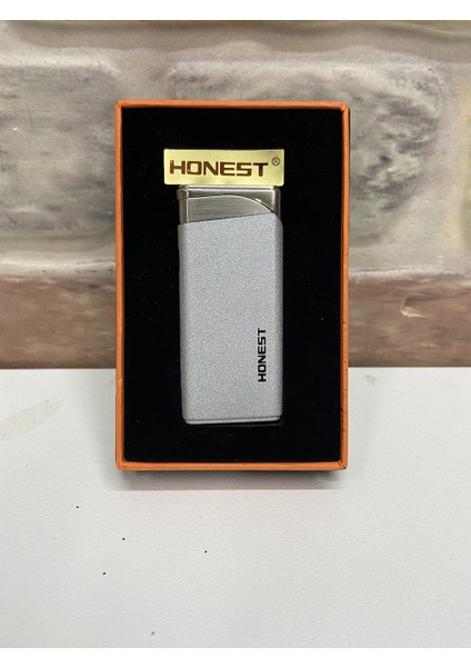 Gümüş Gri Kırmızı Ateşli Ince Model Gazlı