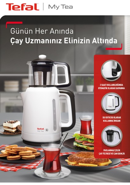 BJ201F My Tea Çay Makinesi Beyaz - 1500637852