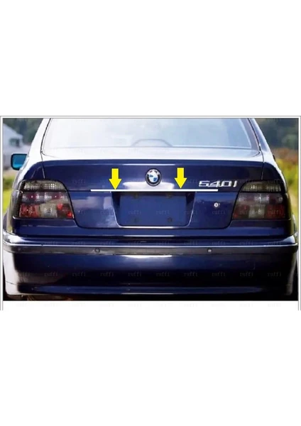 Ebal Oto Bmw 5 Series E39 Krom Bagaj Çıtası 1995-2004 Arası P.çelik